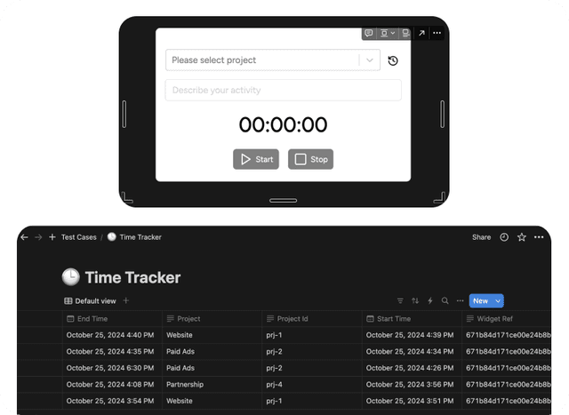 Enhance Productivity with a Time Tracking Widget for Notion