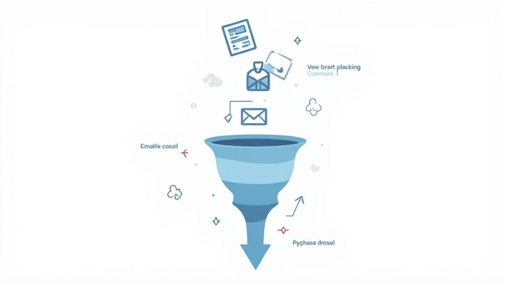 A person working at a desk with a question mark symbol hovering nearby.