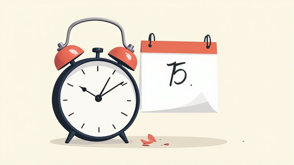 A person adjusting a dial on a control panel, symbolizing adapting goals