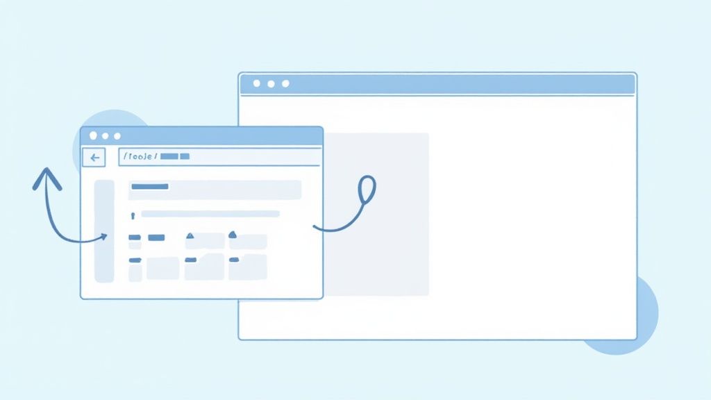 A sleek, customized calendar widget perfectly embedded within a Notion page layout, showing a clear weekly view.