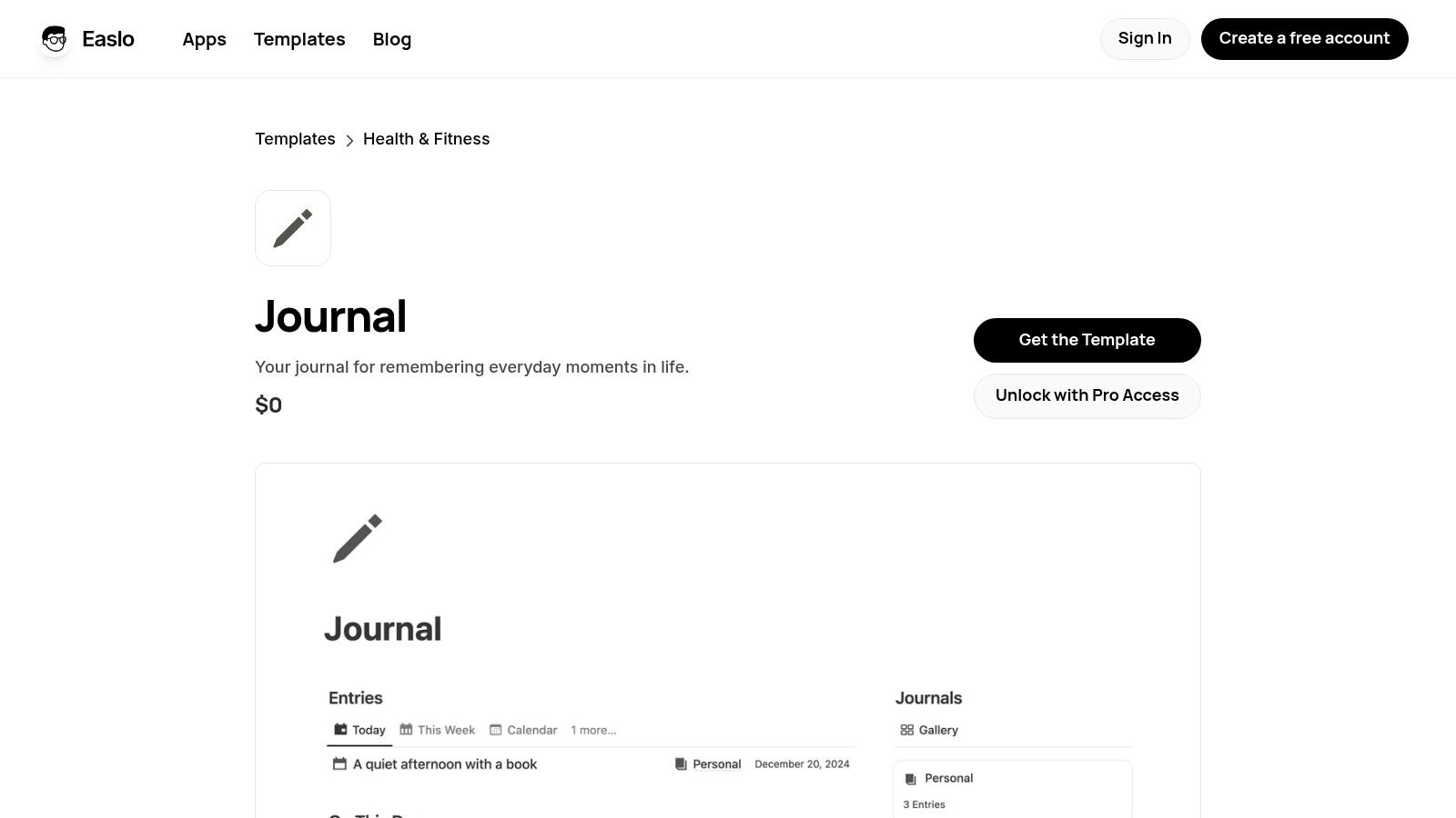 Easlo (Official Template Shop)