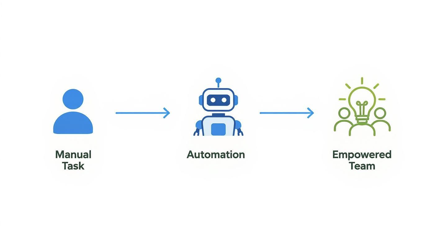 Infographic about what is workflow management