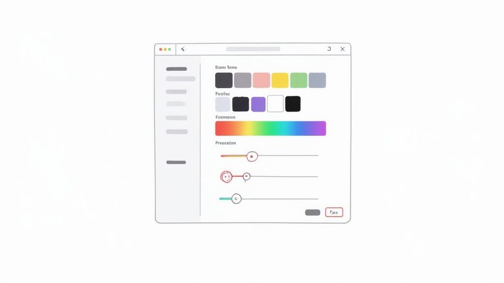 A clean, customized widget displayed within a Notion page.