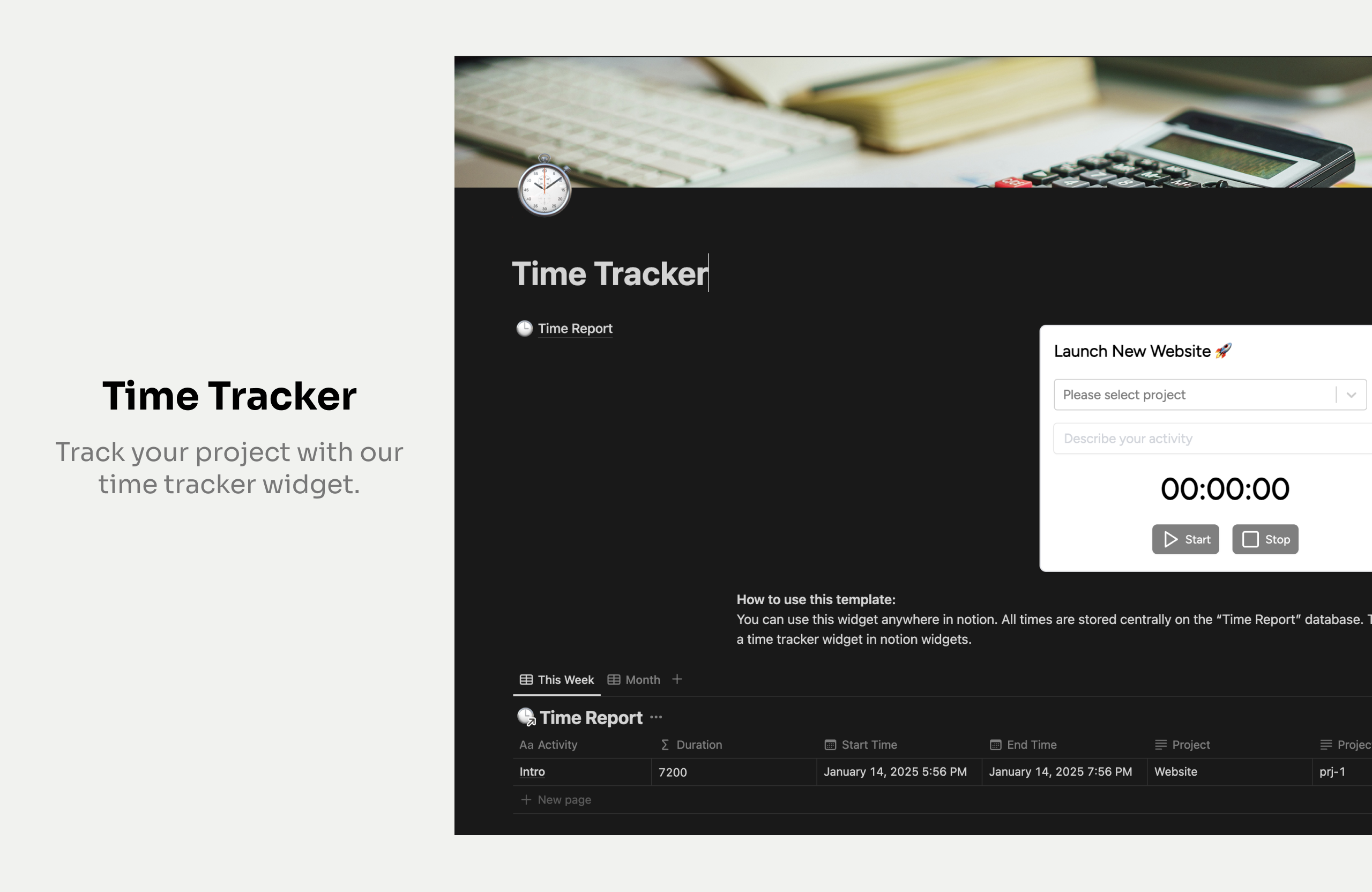 Time Tracker