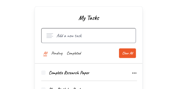 To-Do List