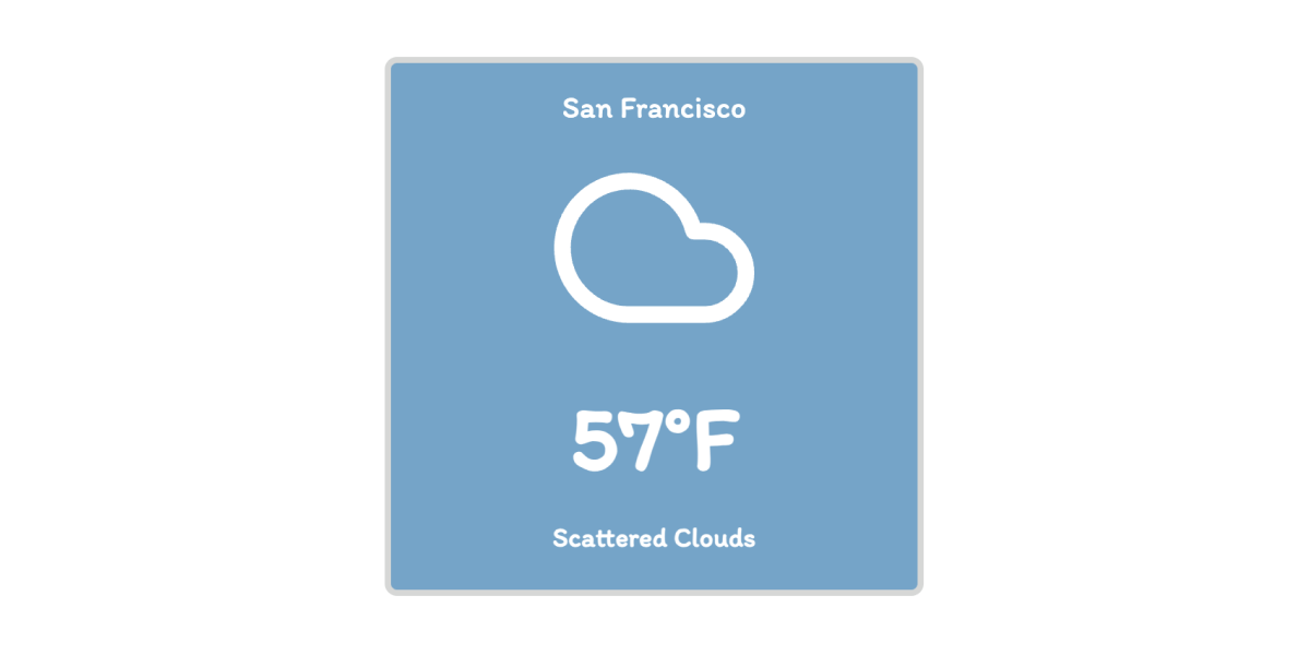 Weather Square